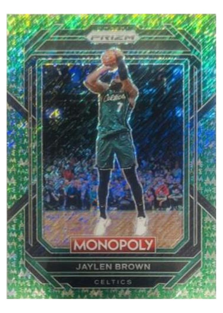 2020-21 Panini Prizm Base Set Jaylen Brown #189 card