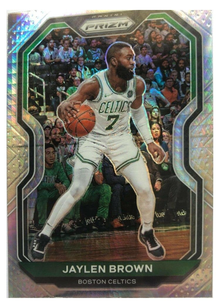 2020-21 Panini Prizm Base Set Jaylen Brown #189 card