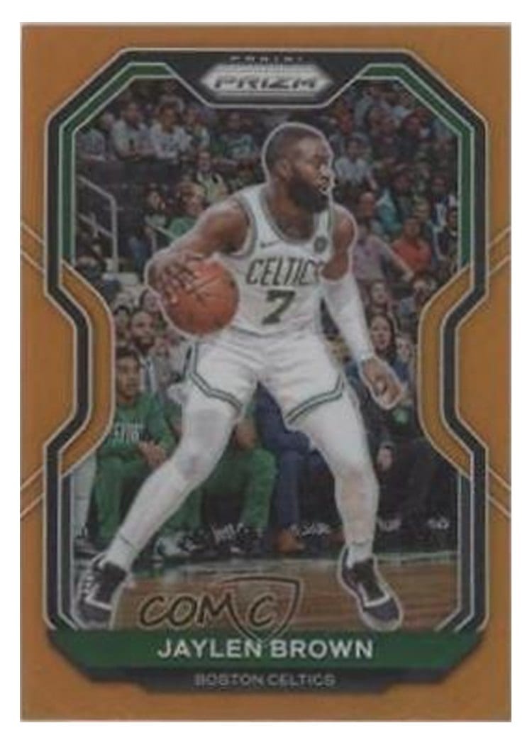 2020-21 Panini Prizm Base Set Jaylen Brown #189 card