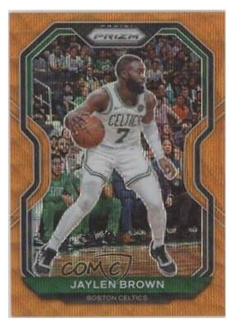 2020-21 Panini Prizm Base Set Jaylen Brown #189 card