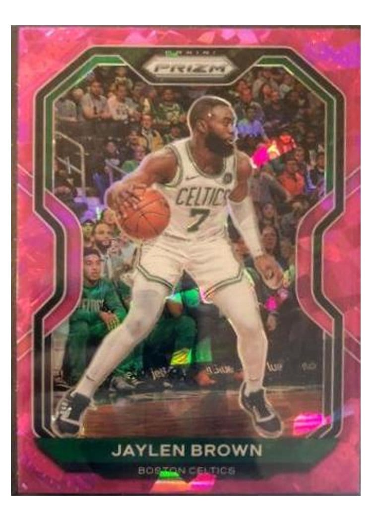 2020-21 Panini Prizm Base Set Jaylen Brown #189 card