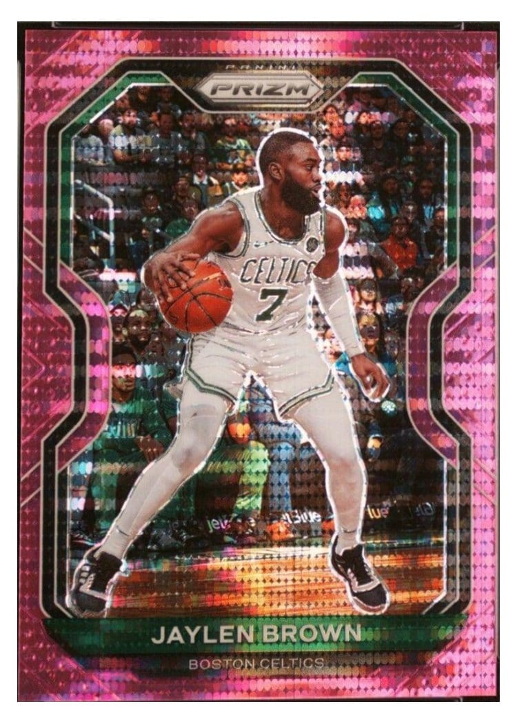 2020-21 Panini Prizm Base Set Jaylen Brown #189 card