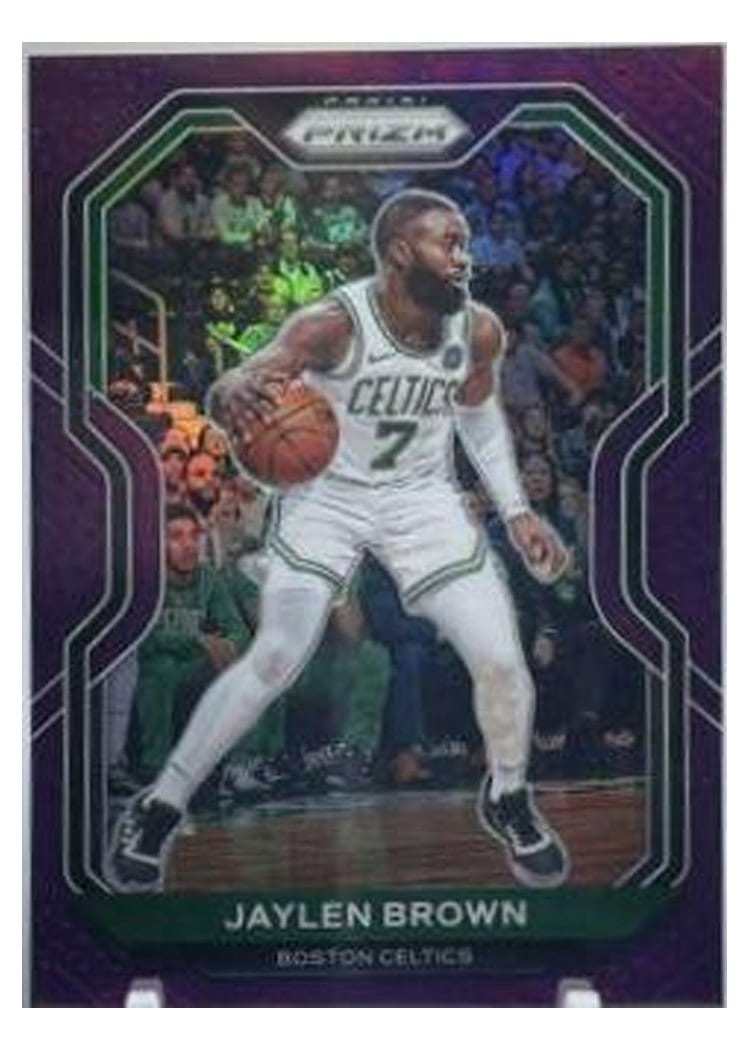 2020-21 Panini Prizm Base Set Jaylen Brown #189 card