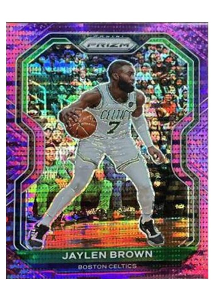 2020-21 Panini Prizm Base Set Jaylen Brown #189 card