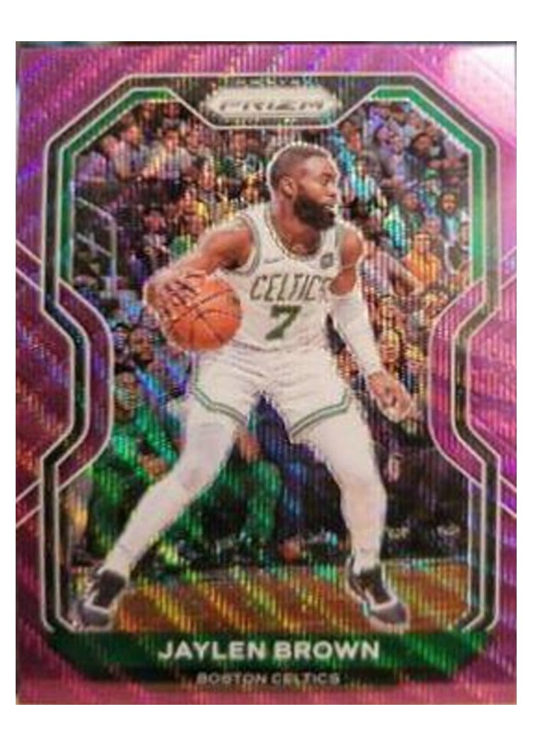 2020-21 Panini Prizm Base Set Jaylen Brown #189 card