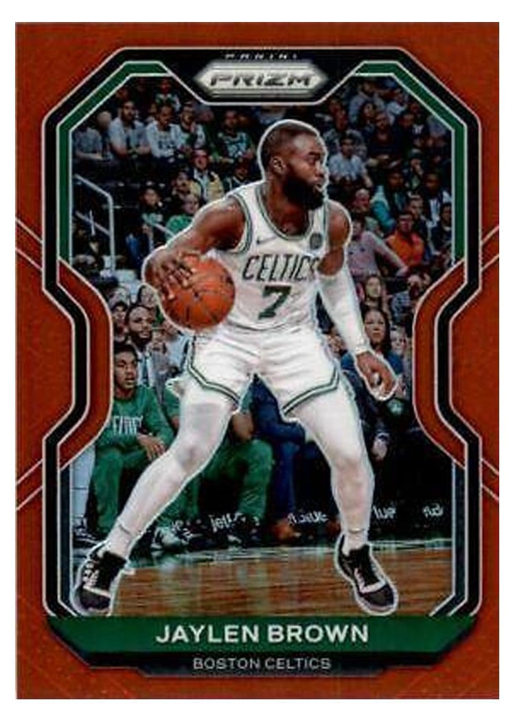 2020-21 Panini Prizm Base Set Jaylen Brown #189 card