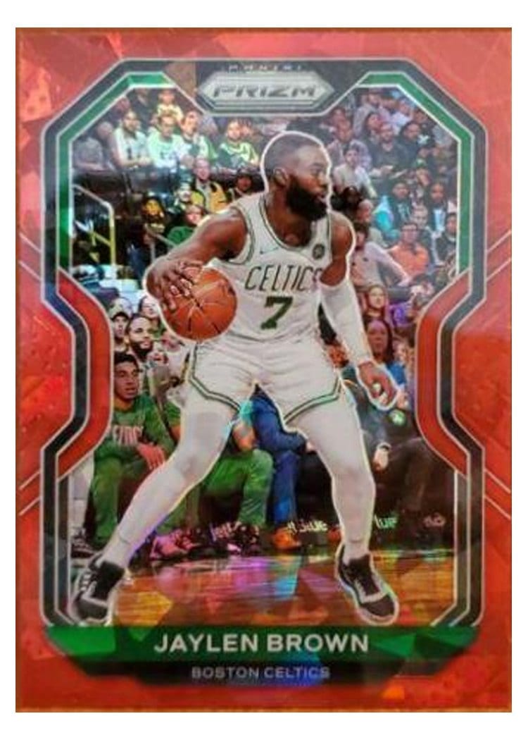 2020-21 Panini Prizm Base Set Jaylen Brown #189 card