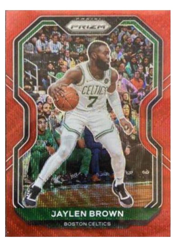 2020-21 Panini Prizm Base Set Jaylen Brown #189 card