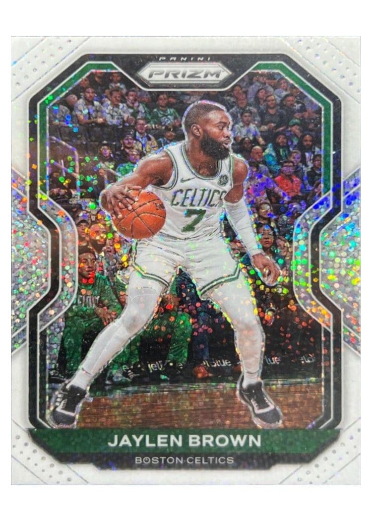 2020-21 Panini Prizm Base Set Jaylen Brown #189 card
