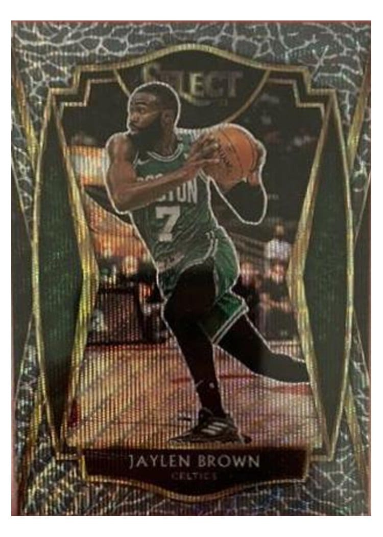 2020-21 Panini Select Base Set Jaylen Brown #164 card