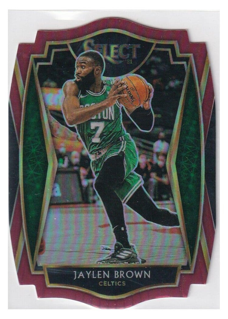 2020-21 Panini Select Base Set Jaylen Brown #164 card