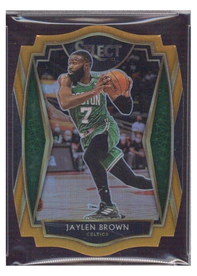 2020-21 Panini Select Base Set Jaylen Brown #164 card