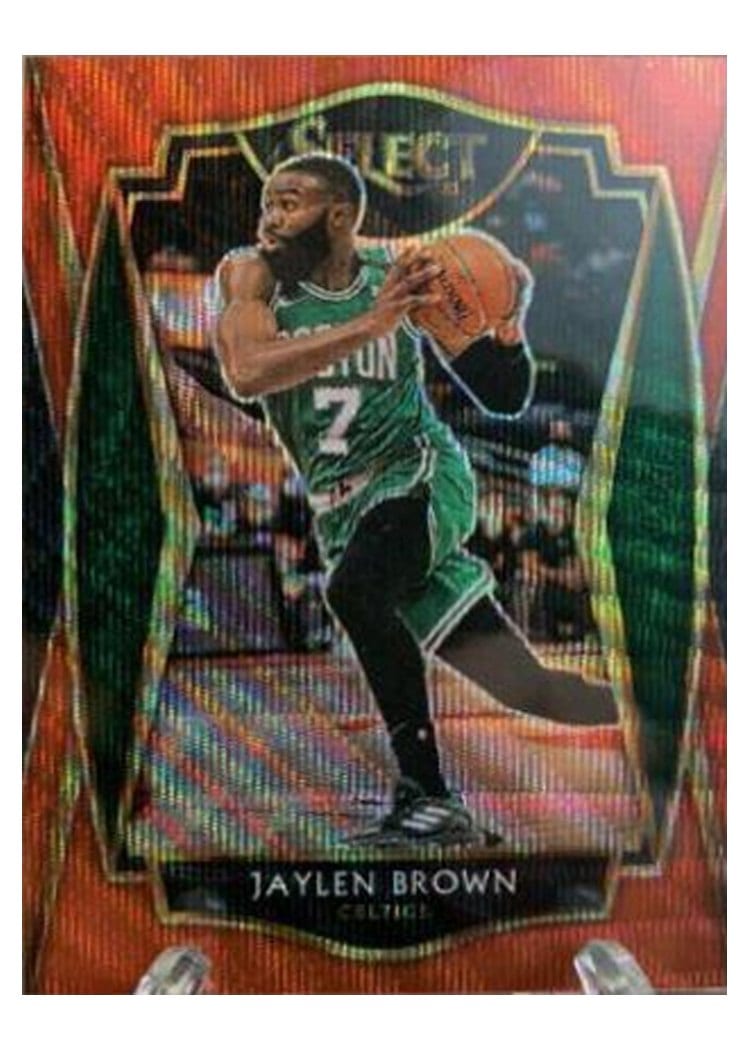 2020-21 Panini Select Base Set Jaylen Brown #164 card