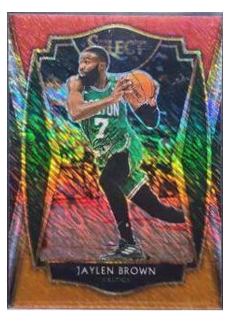 2020-21 Panini Select Base Set Jaylen Brown #164 card