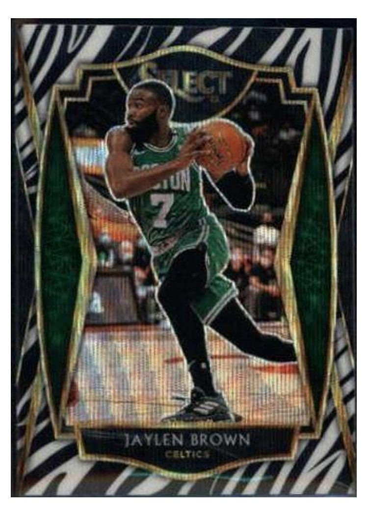 2020-21 Panini Select Base Set Jaylen Brown #164 card