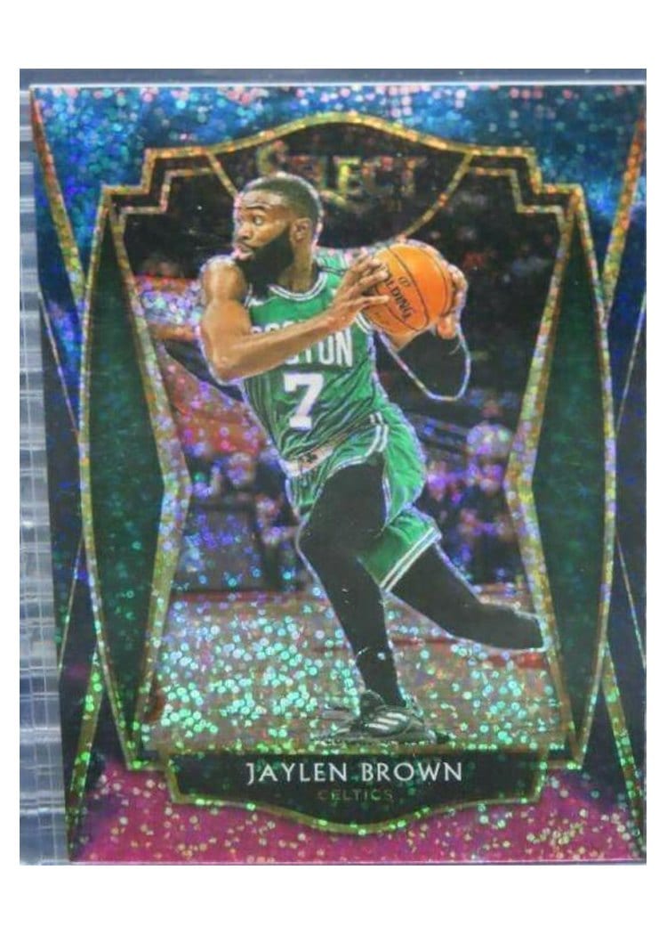 2020-21 Panini Select Base Set Jaylen Brown #164 card