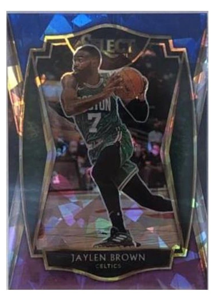 2020-21 Panini Select Base Set Jaylen Brown #236 card