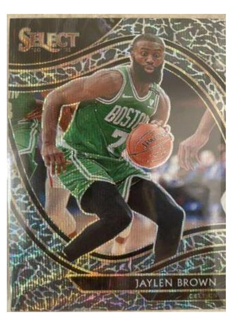 2020-21 Panini Select Base Set Jaylen Brown #236 card