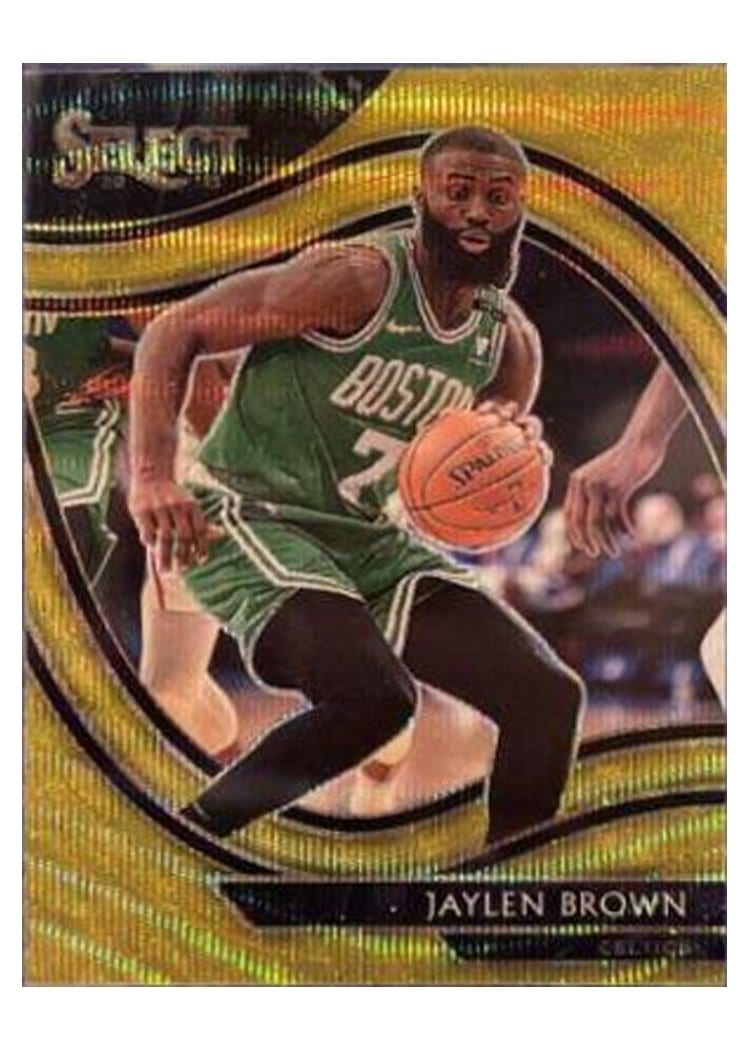 2020-21 Panini Select Base Set Jaylen Brown #236 card