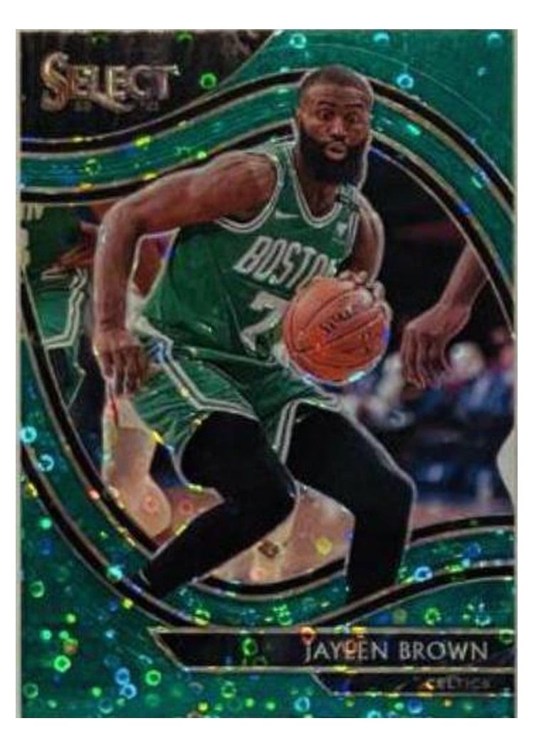 2020-21 Panini Select Base Set Jaylen Brown #236 card