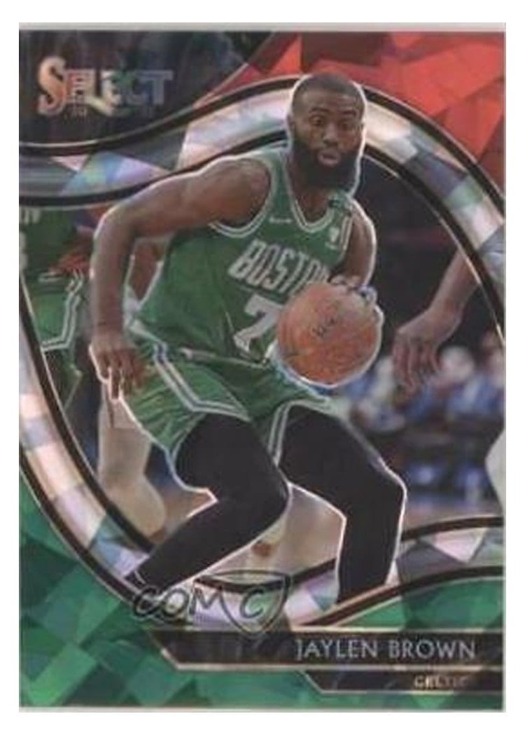 2020-21 Panini Select Base Set Jaylen Brown #236 card