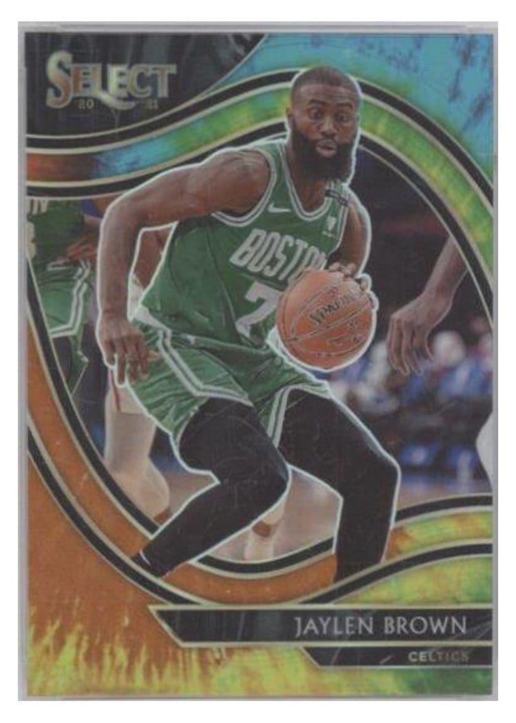 2020-21 Panini Select Base Set Jaylen Brown #236 card