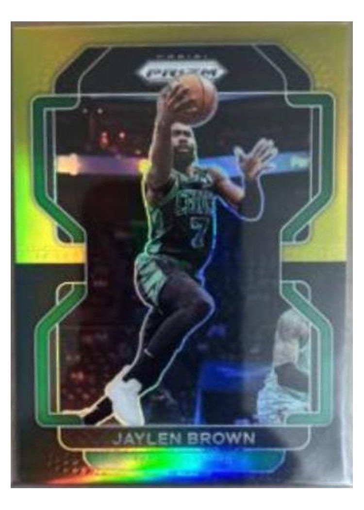 2021-22 Panini Prizm Base Set Jaylen Brown #97 card