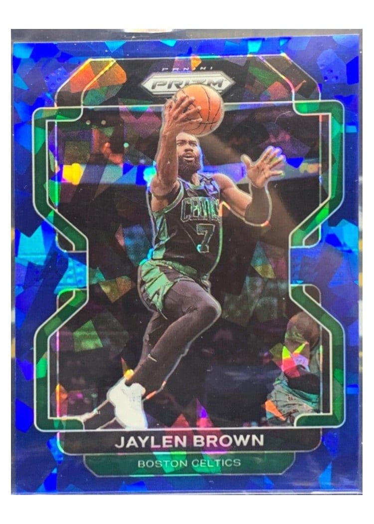 2021-22 Panini Prizm Base Set Jaylen Brown #97 card