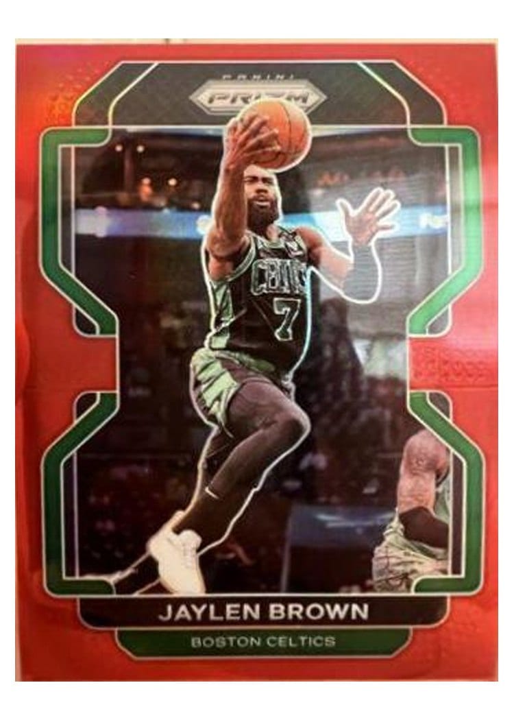 2021-22 Panini Prizm Base Set Jaylen Brown #97 card