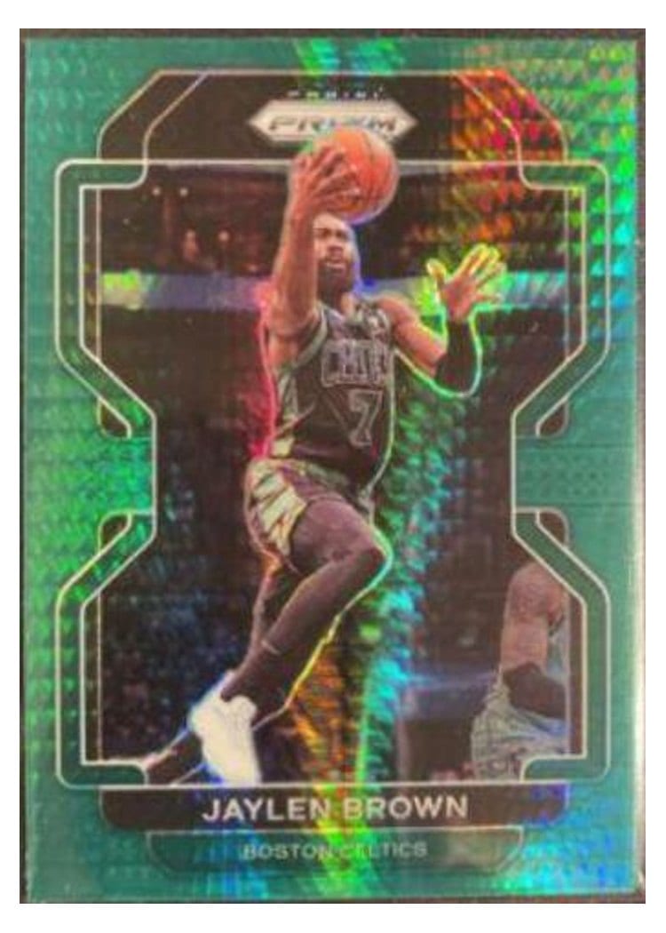 2021-22 Panini Prizm Base Set Jaylen Brown #97 card