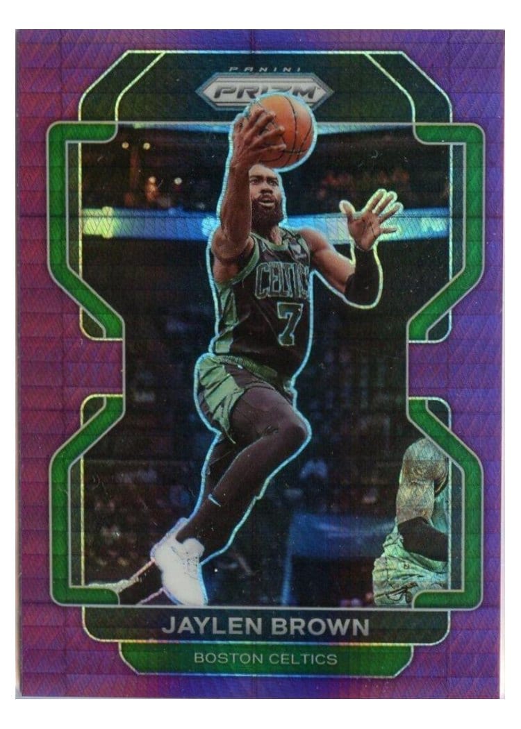 2021-22 Panini Prizm Base Set Jaylen Brown #97 card