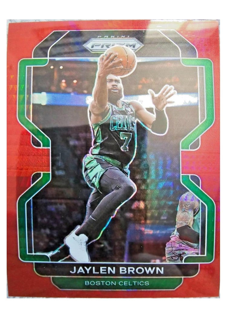 2021-22 Panini Prizm Base Set Jaylen Brown #97 card
