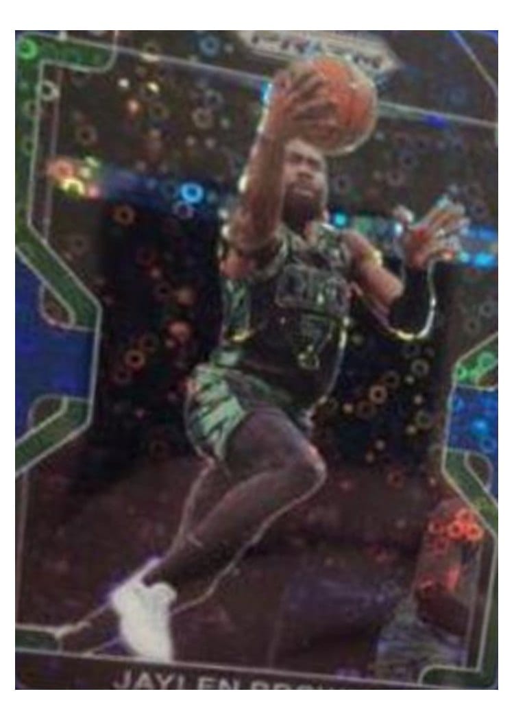 2021-22 Panini Prizm Base Set Jaylen Brown #97 card