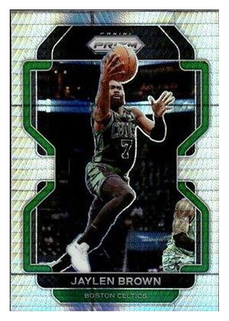 2021-22 Panini Prizm Base Set Jaylen Brown #97 card