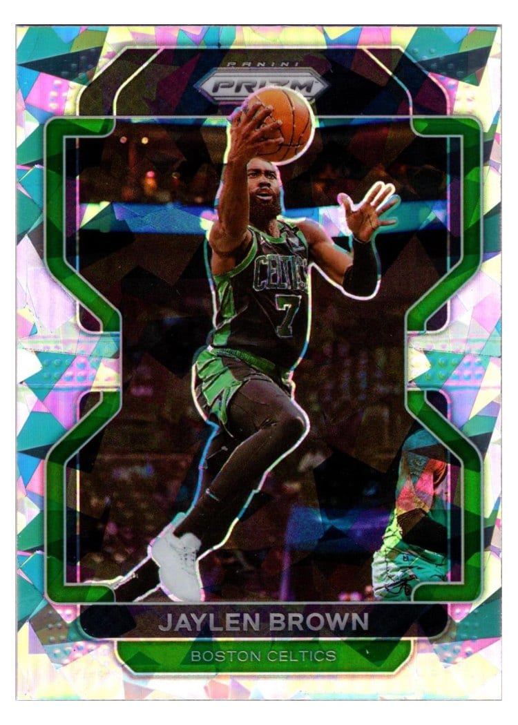 2021-22 Panini Prizm Base Set Jaylen Brown #97 card