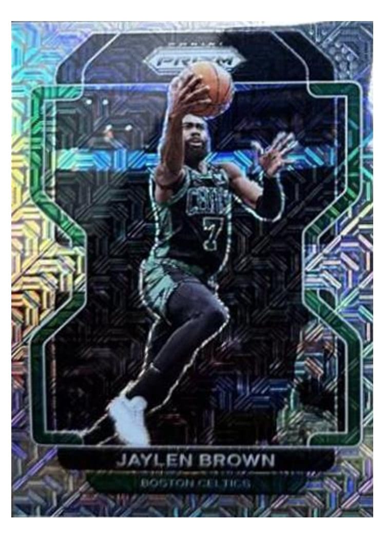 2021-22 Panini Prizm Base Set Jaylen Brown #97 card