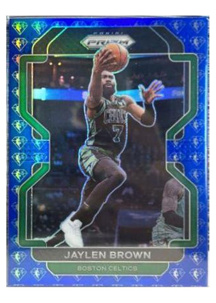2021-22 Panini Prizm Base Set Jaylen Brown #97 card