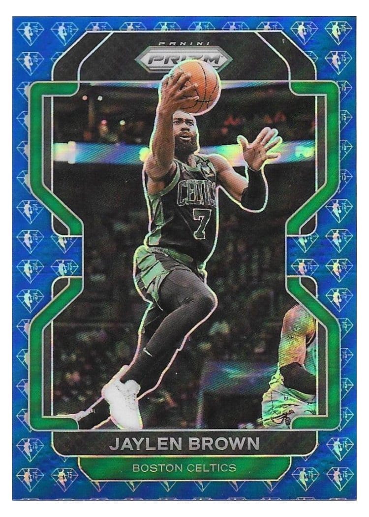 2021-22 Panini Prizm Base Set Jaylen Brown #97 card