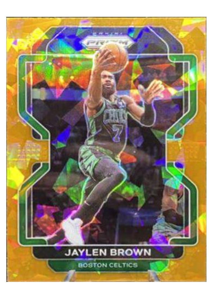 2021-22 Panini Prizm Base Set Jaylen Brown #97 card