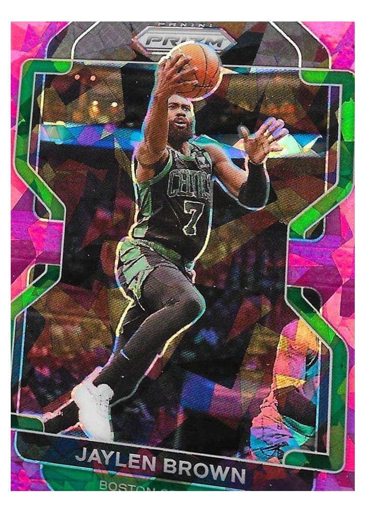 2021-22 Panini Prizm Base Set Jaylen Brown #97 card