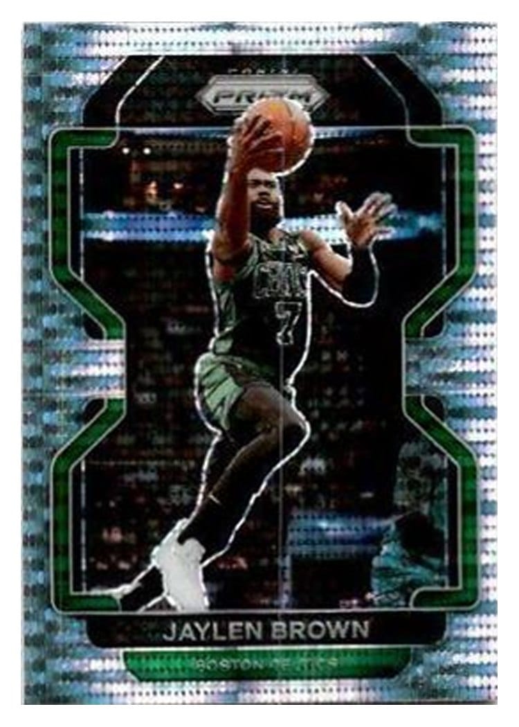 2021-22 Panini Prizm Base Set Jaylen Brown #97 card