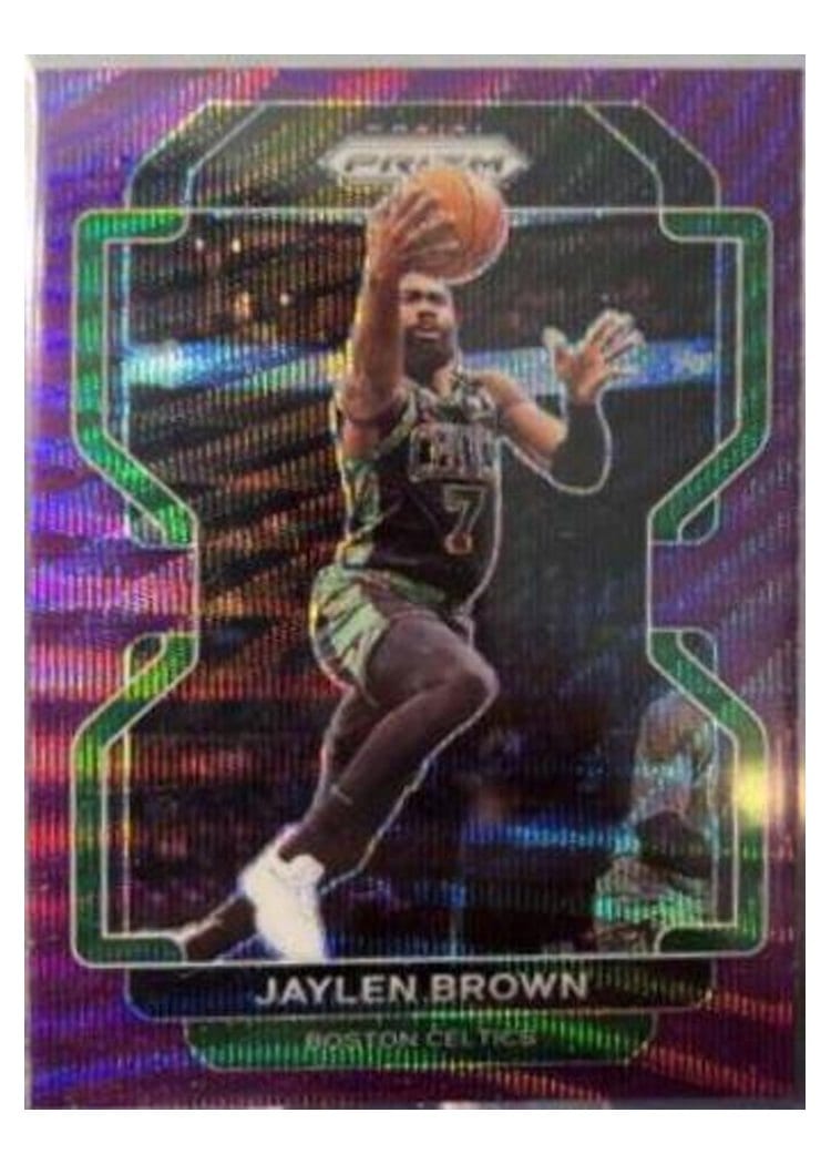 2021-22 Panini Prizm Base Set Jaylen Brown #97 card