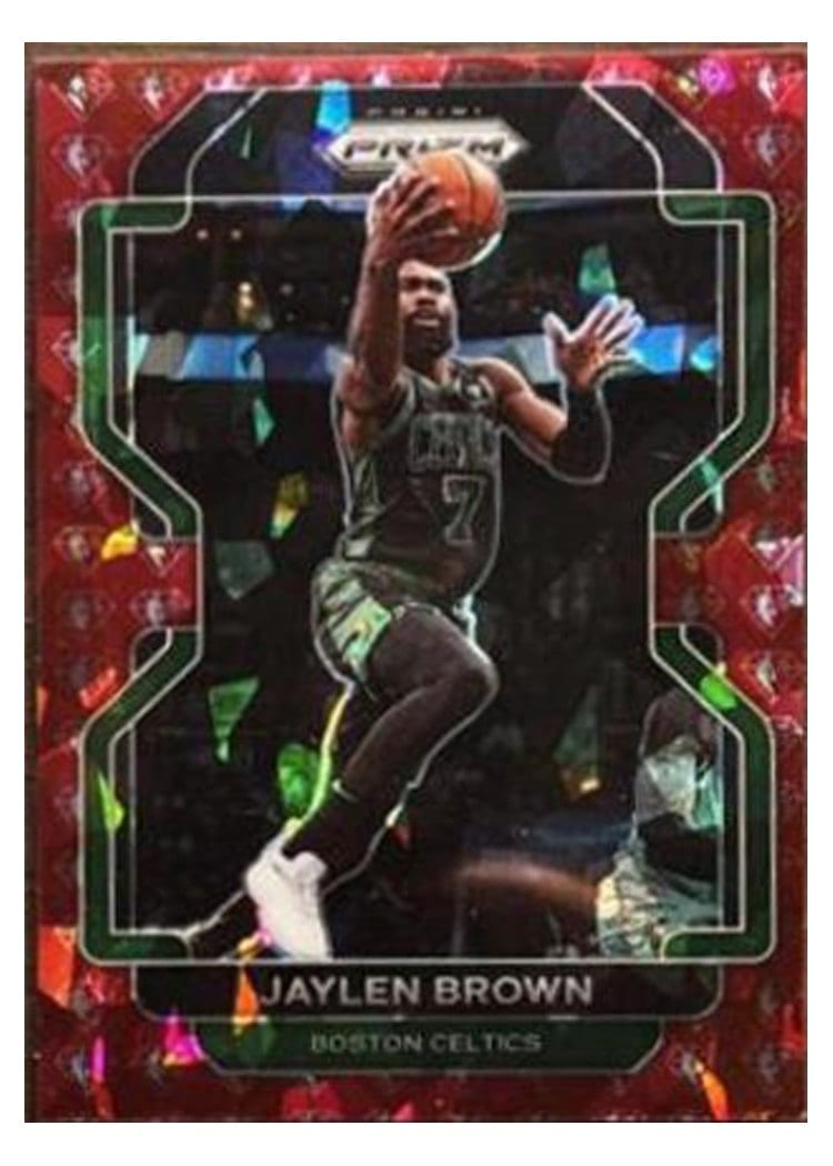 2021-22 Panini Prizm Base Set Jaylen Brown #97 card