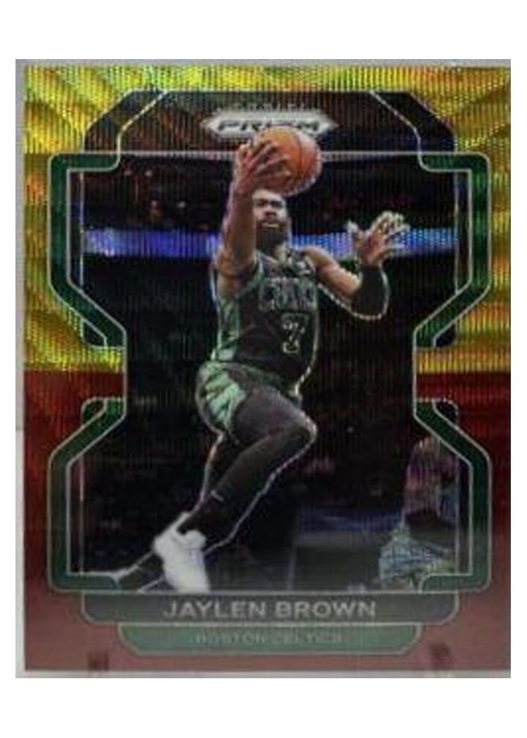 2021-22 Panini Prizm Base Set Jaylen Brown #97 card