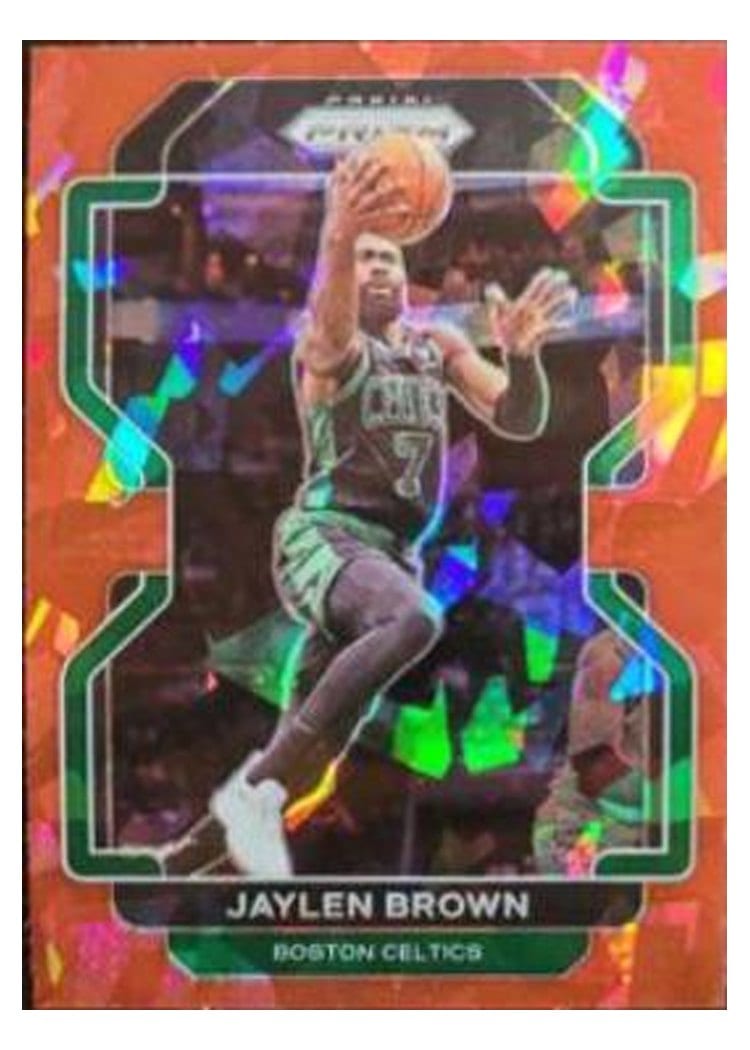 2021-22 Panini Prizm Base Set Jaylen Brown #97 card