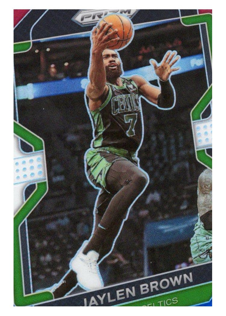 2021-22 Panini Prizm Base Set Jaylen Brown #97 card