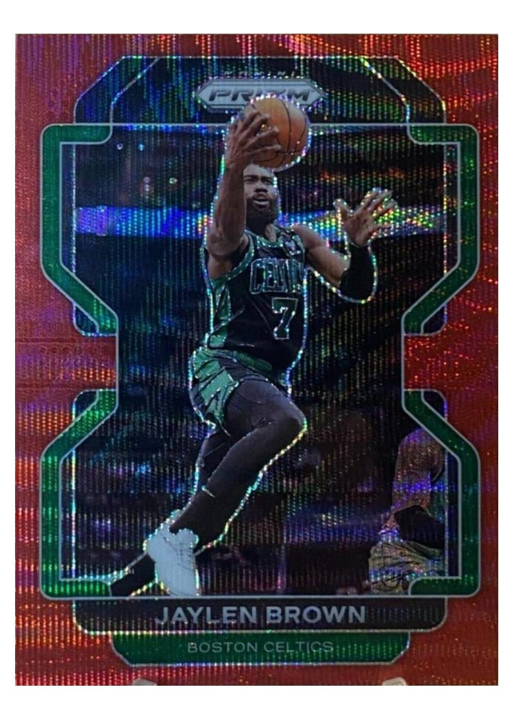 2021-22 Panini Prizm Base Set Jaylen Brown #97 card