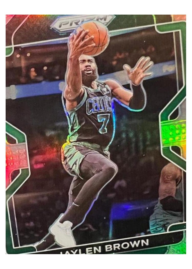 2021-22 Panini Prizm Base Set Jaylen Brown #97 card