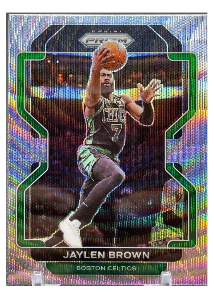 2021-22 Panini Prizm Base Set Jaylen Brown #97 card