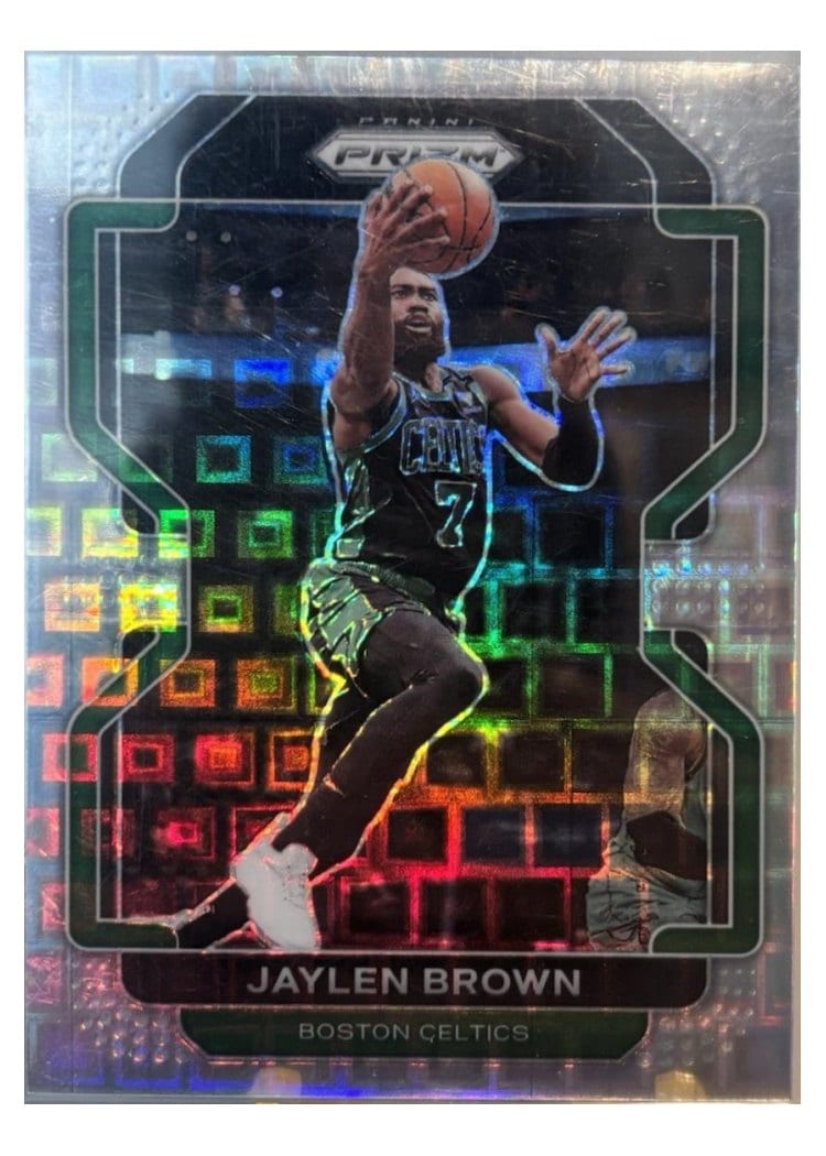 2021-22 Panini Prizm Base Set Jaylen Brown #97 card
